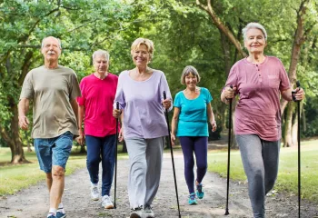 Senior walking club