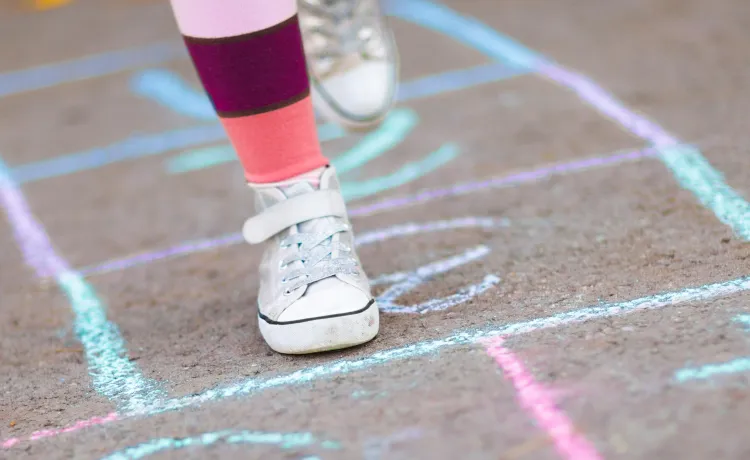 kid hopscotch