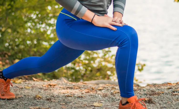 woman lunging 