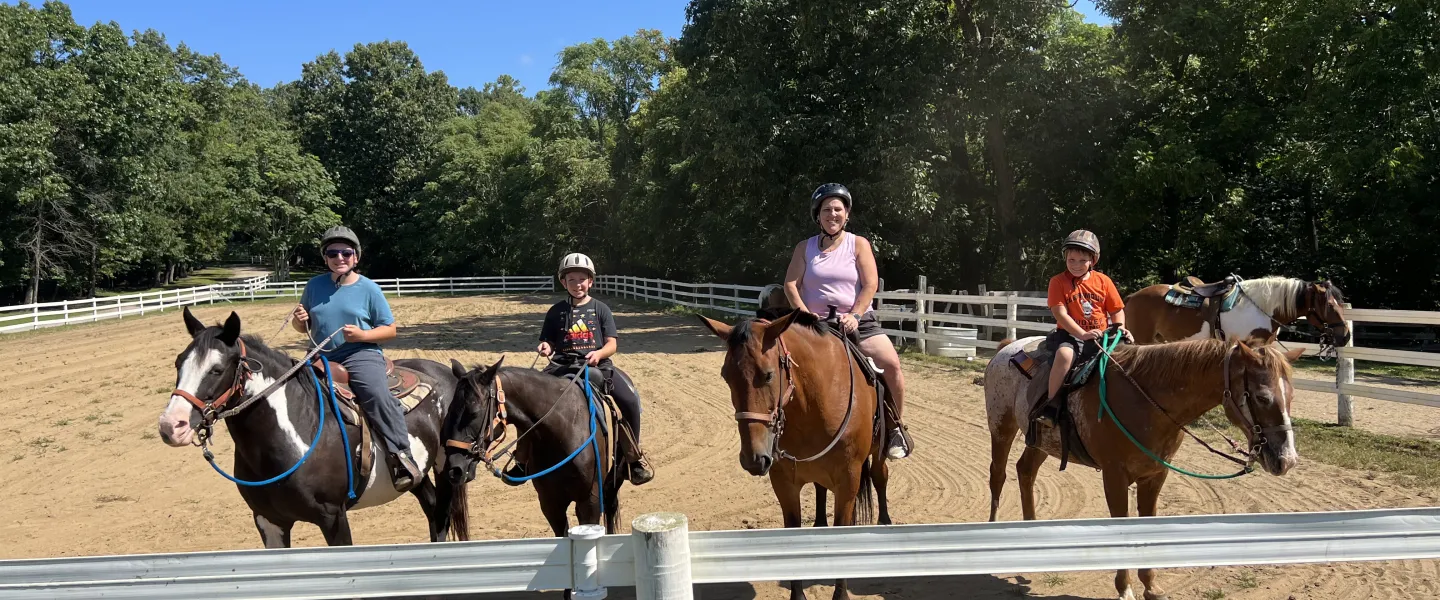 Family Camp Horseback Riding