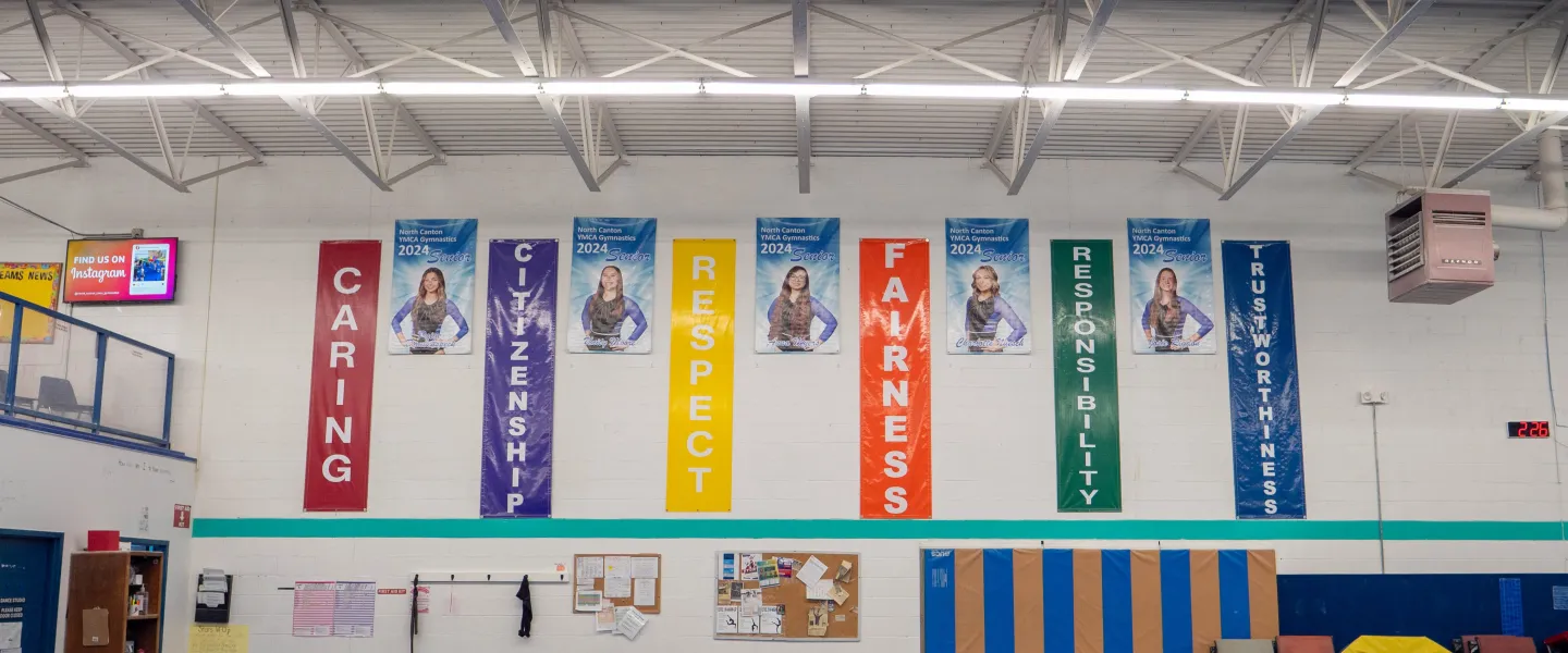 YMCA Gymnastic Center Banners