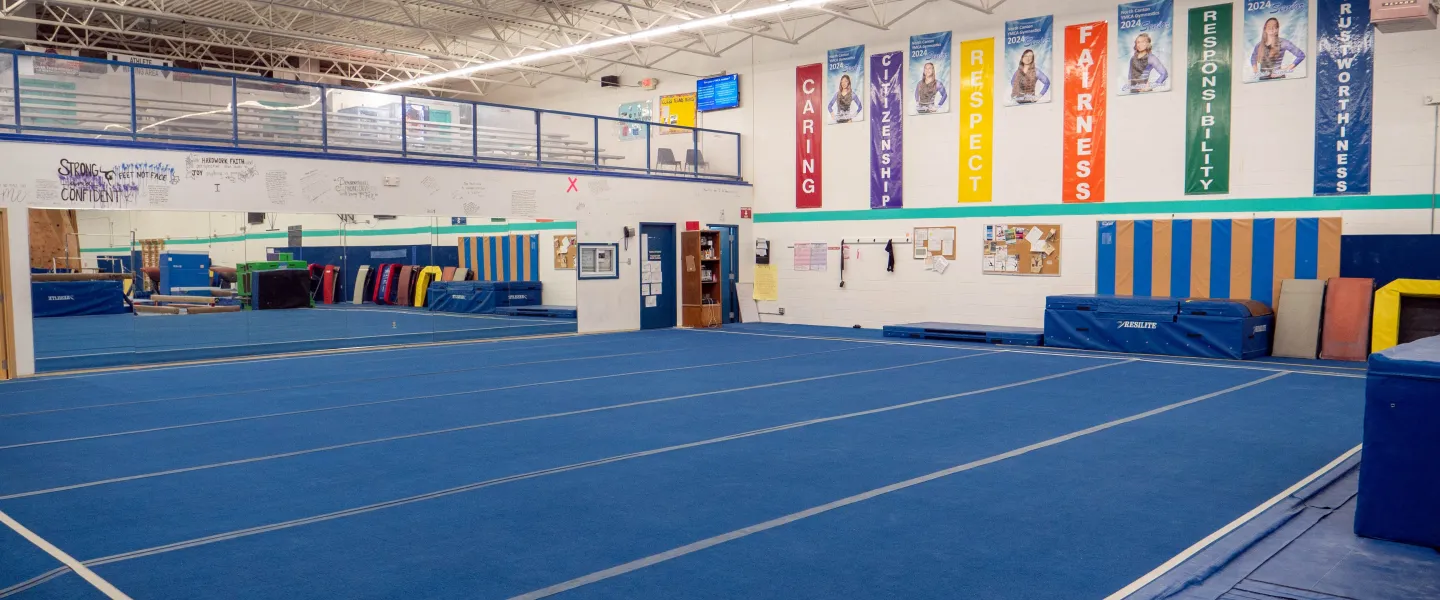 YMCA Gymnastic Center Floor Routine Mat