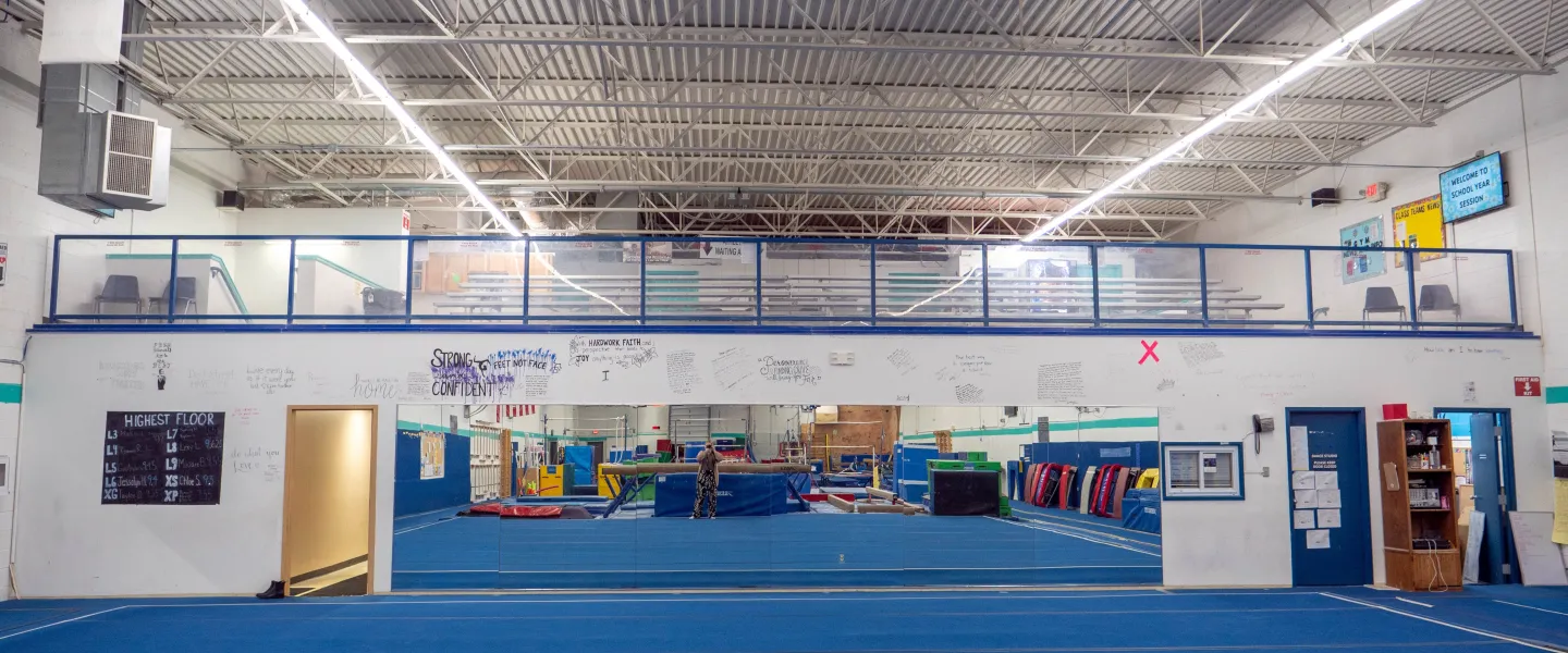 YMCA Gymnastic Center Viewing Area