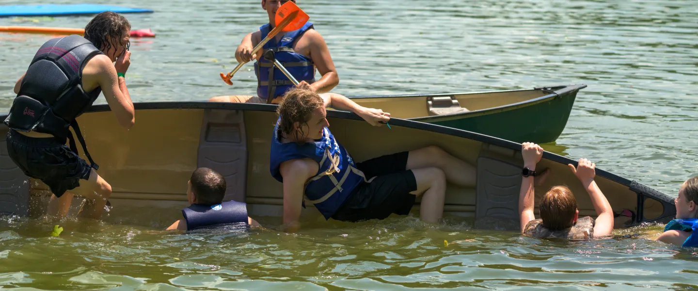 Tipping Canoe